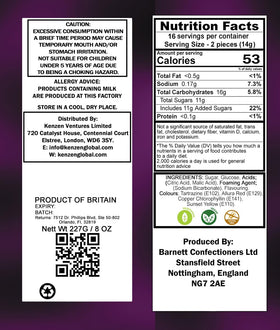 Barnetts Mega Sour Fruits juicy fruit bites deliver bold flavour