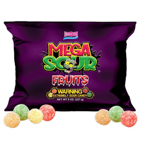Barnetts Mega Sour Fruits pack 227g, ideal for sharing at parties