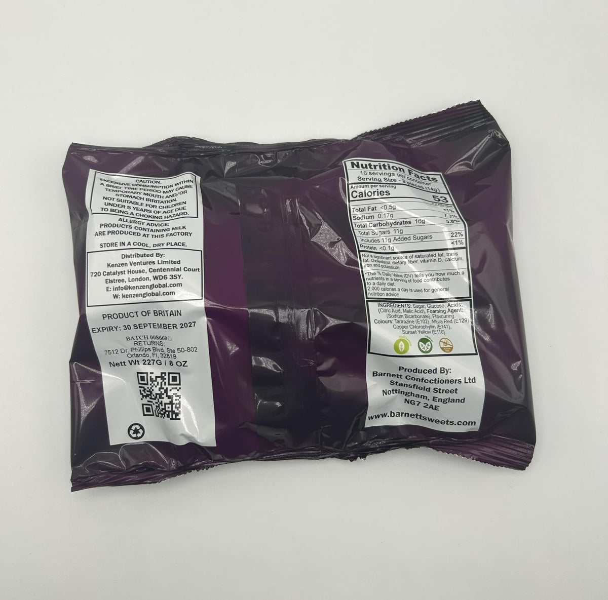 Barnetts Mega Sour Fruits trending on social media for bold snacking