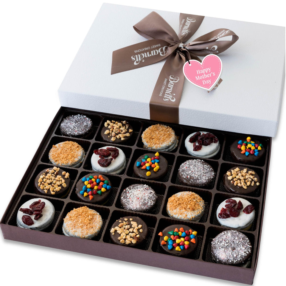Barnetts Fine Biscotti Mother's Day gift box with 20 cookies