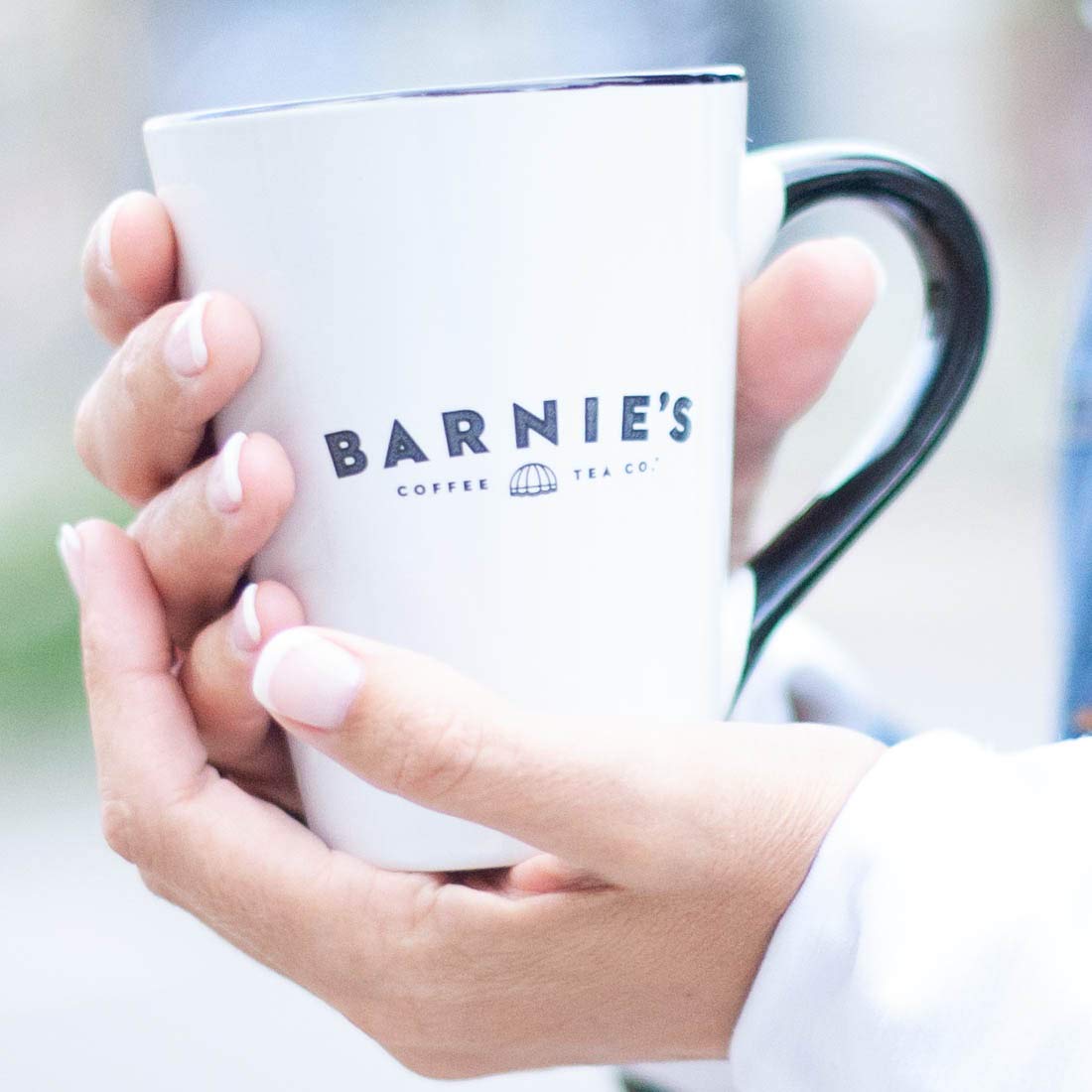 Barnie's Coffee gluten-free and nut-free labeling emphasizing dietary safety