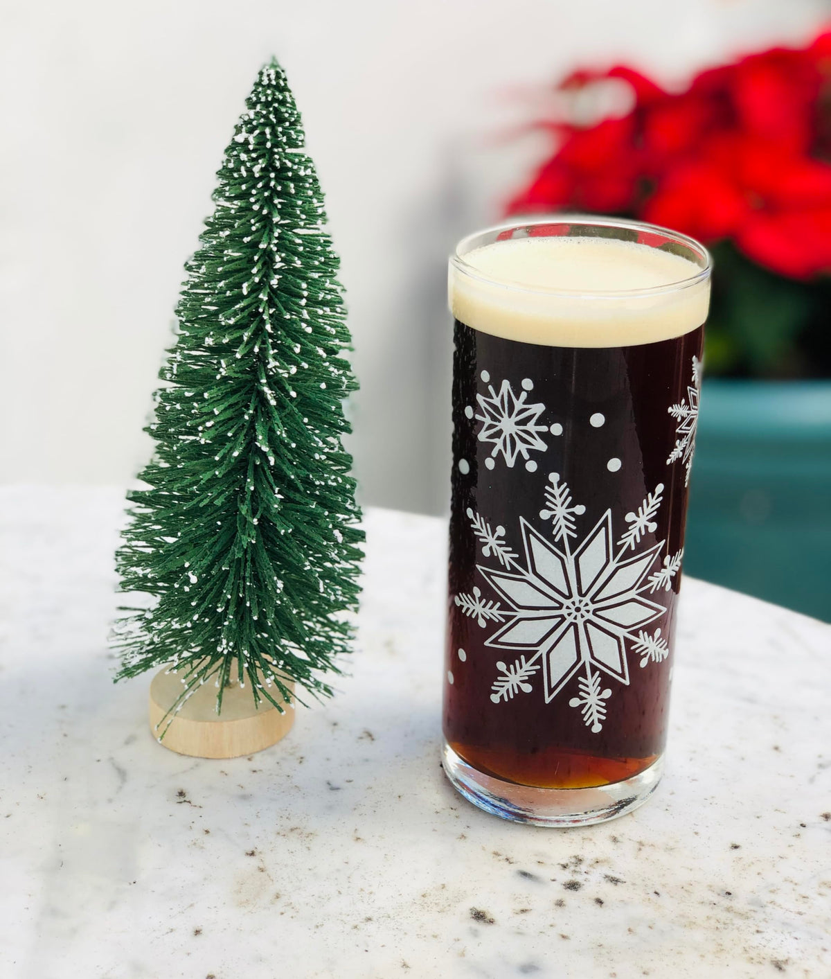Festive gifting idea: Barnie's Santa's White Christmas gift-ready packaging.