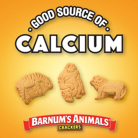 Barnum's Animals Crackers bulk boxes stacked for easy party treats