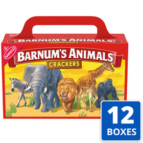 Barnum's Animals Crackers crunchy texture highlights crisp bite