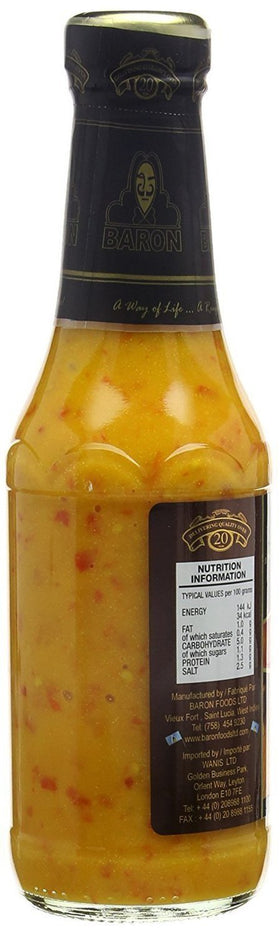 Baron West Indian Hot Pepper Sauce 2-pack on shelf for versatile meals