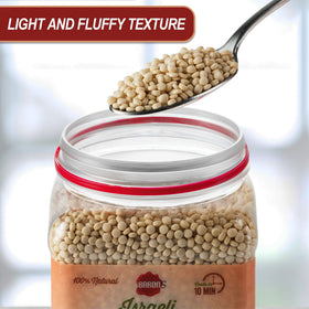 Baron's two-pack jars provide bulk-ready convenience for meals.