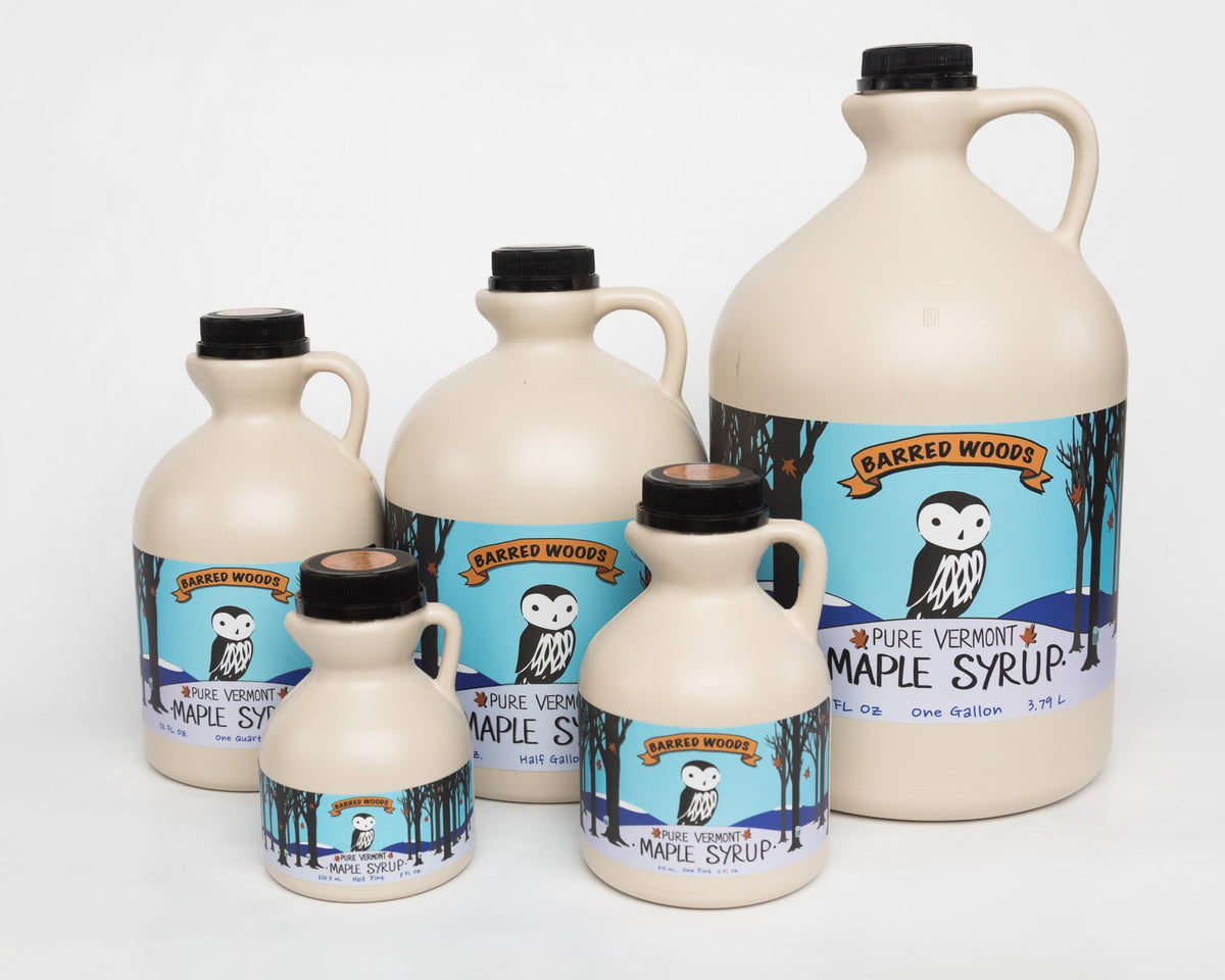 Barred Woods 32-ounce jug on kitchen counter ready to use