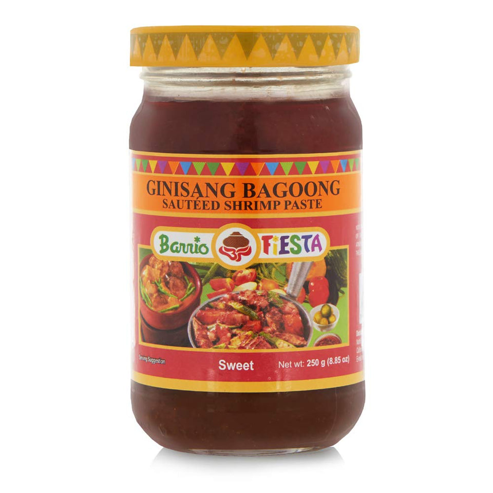 Barrio Fiesta ginisang bagoong bottle front for quick flavorful meals