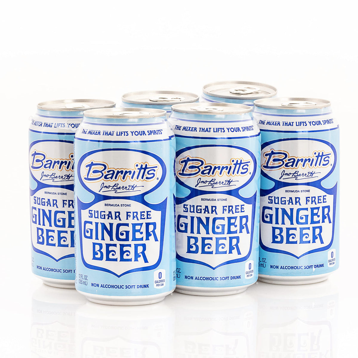 Barritt's Ginger Beer Moscow Mule setup suggesting a classic, refreshing pairing.