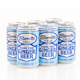 Barritt's Ginger Beer Moscow Mule setup suggesting a classic, refreshing pairing.