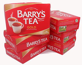 Barry's Tea Gold Blend 80-teabag pack ready for a morning ritual.