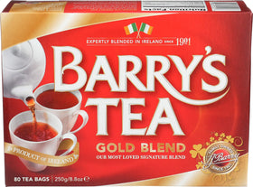 Barry's Tea Gold Blend Irish Tea box 3-pack for easy daily use