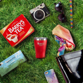 Barry's Tea Master Blend packaging design reflects expert craftsmanship.