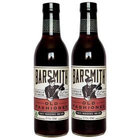 Barsmith Old Fashioned Mix bottle front, premium home cocktail option.
