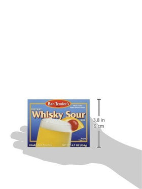 BAR-TENDER'S BRAND Cocktail Sour Mix with glass and ice for easy mixing.