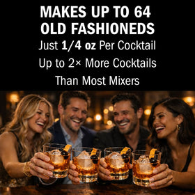Bartender’s Secret Sauce organic ingredients—gluten-free and non-GMO for cleaner sipping.