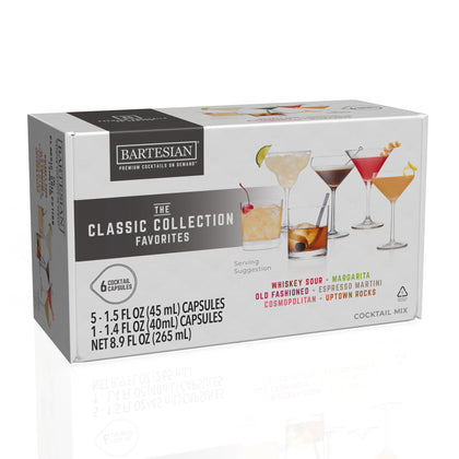 Bartesian Classic Cosmopolitan capsule ready for at-home lounge-worthy cocktails