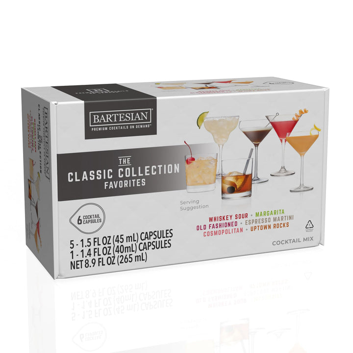 Bartesian Classic Cosmopolitan capsule ready for at-home lounge-worthy cocktails
