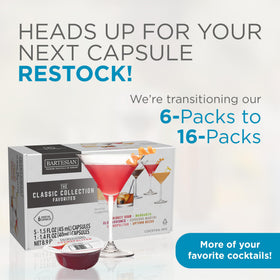 Bartesian Classic Old-Fashioned capsule for consistent premium flavors