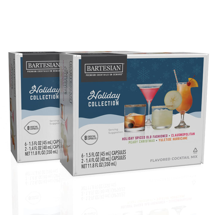 Bartesian Holiday Collection 2025 capsules ready for festive cocktails at home