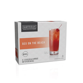 Bartesian Sex on the Beach capsules pack eight ready for fresh home cocktails
