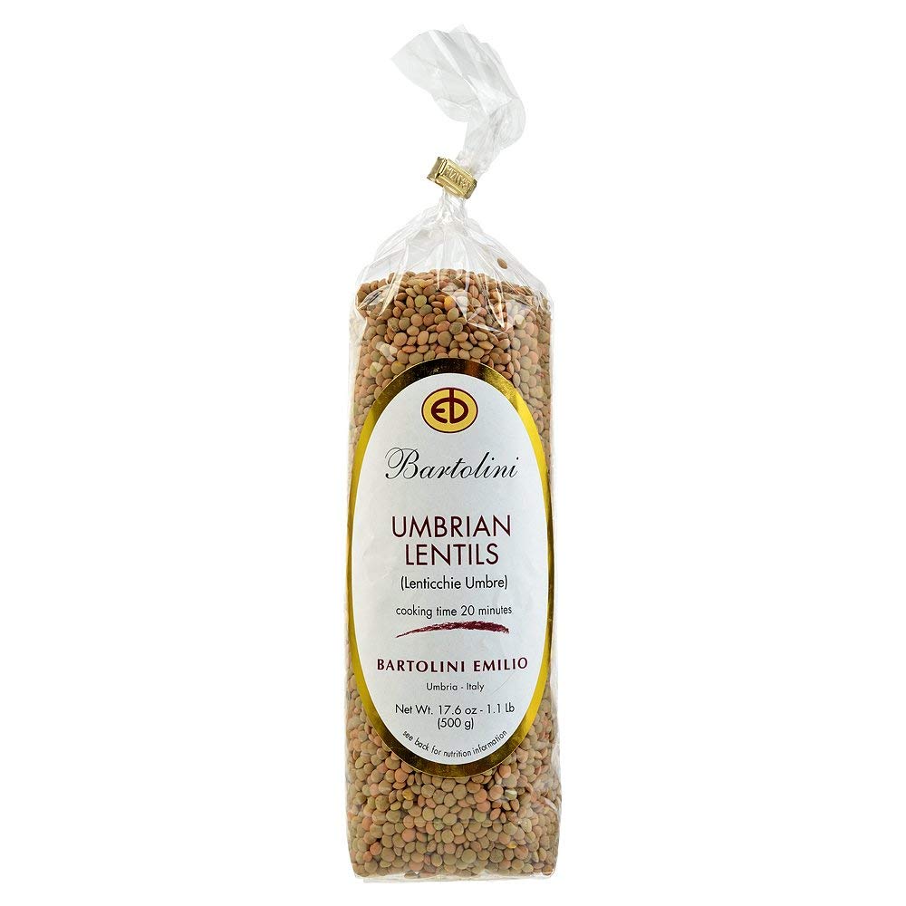 Bartolini Umbrian lentils pack for quick soups and stews.