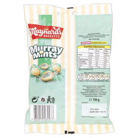 Bassets Murray Mints mint closeup, buttery flavor with refreshing notes.