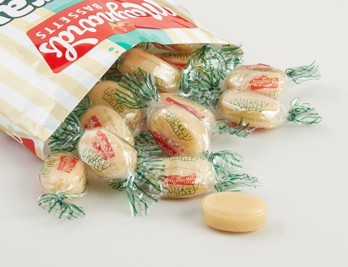 Bassets Murray Mints open pack inside, easy access during busy days.