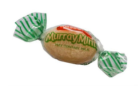 Bassets Murray Mints texture closeup, creamy surface detail.