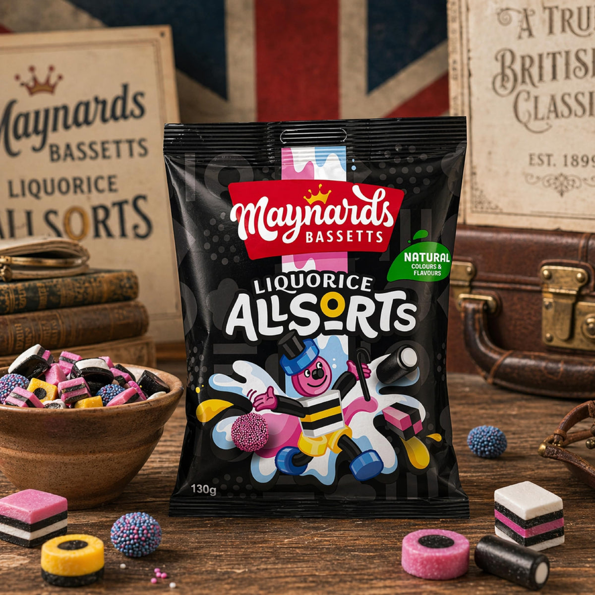 Perfect party favor or gift idea with a classic licorice mix.