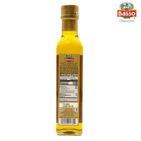 BASSO 1904 gift-pack image signals premium gourmet finishing oil for celebrations