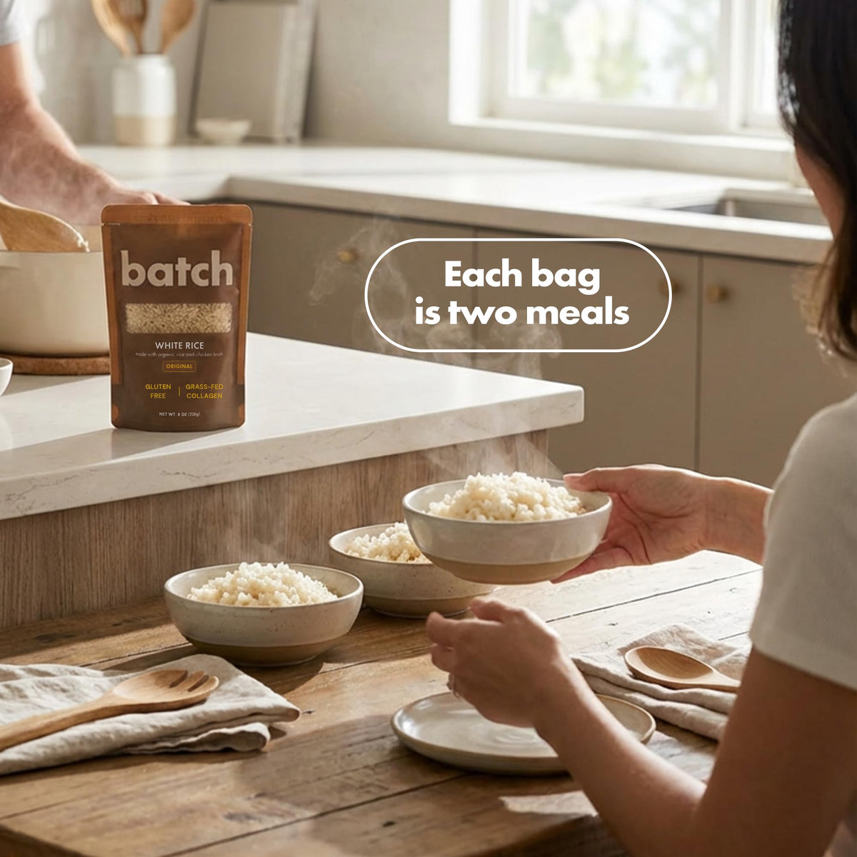 Batch Foods mix-and-match 2-pack display for easy meal planning