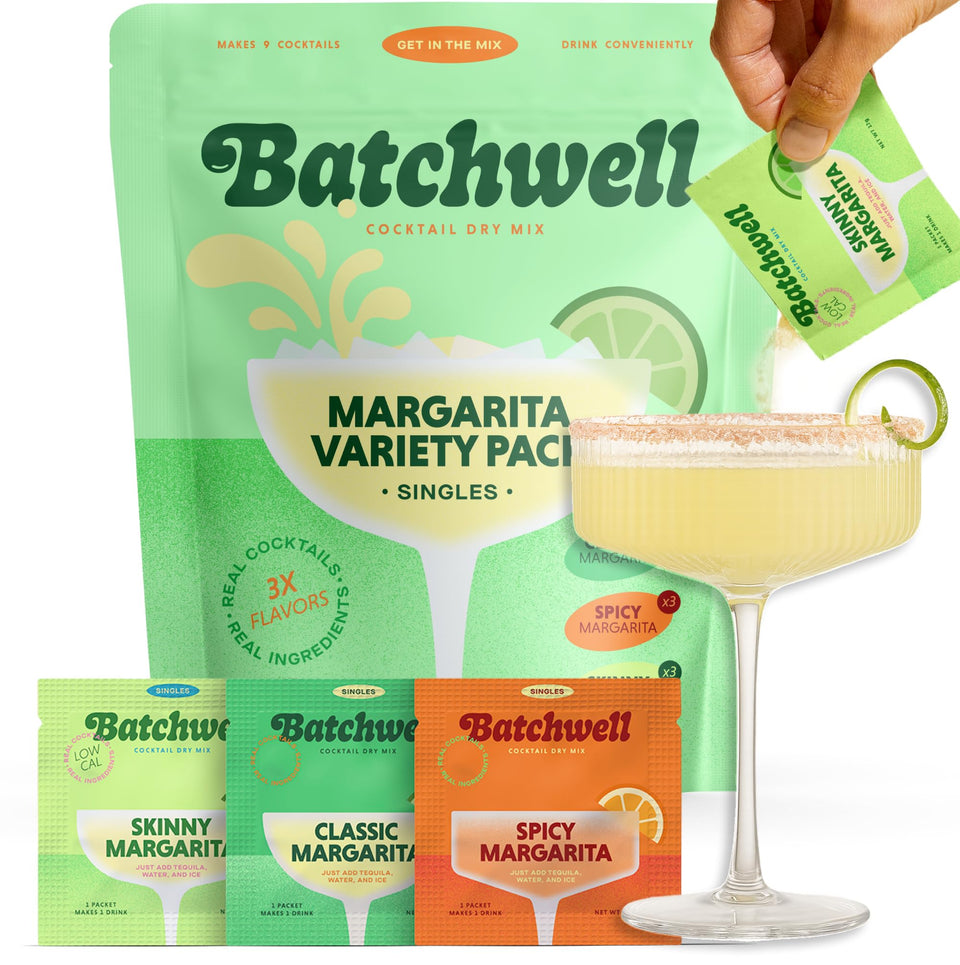 Batchwell Classic Margarita pack pour for authentic cocktails
