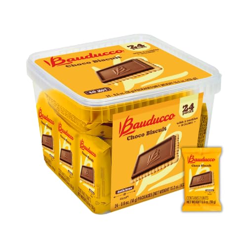 Bauducco Choco Biscuit Cookies boxed for sharing and on-the-go snacking.