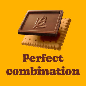 Bauducco Choco Biscuit individually wrapped pack for grab-and-go