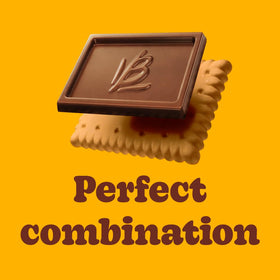 Bauducco Choco Biscuit single-serve pack fits lunch boxes and backpacks.
