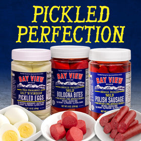 Bay View Brand pack shot showing 16 oz jar and branding.