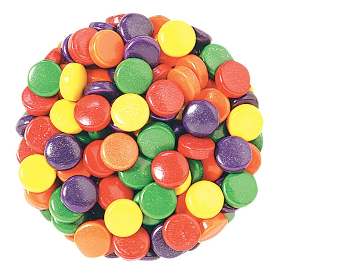 Bayside Candy Puckerz Ups bright pucks attract kids and adults alike.