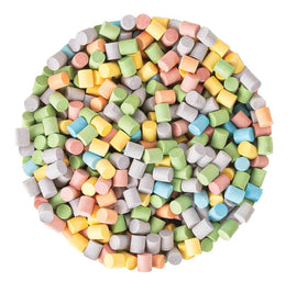 BAYSIDE CANDY Tart 'n' Tinys blue raspberry candies, ideal for sharing at parties.