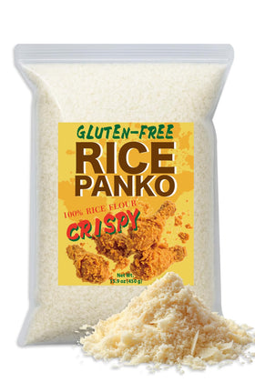 Bayu Store gluten-free rice flour panko bag ready for coatings.