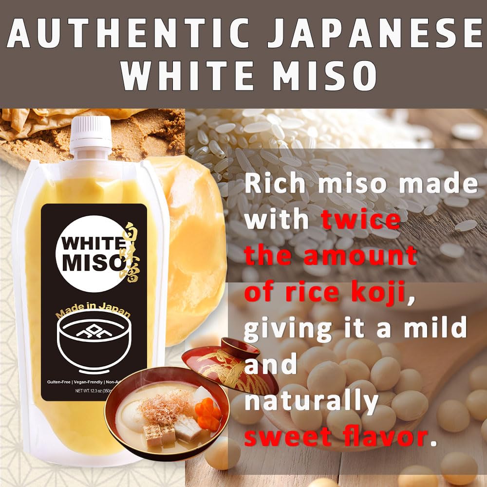 Bayu Store miso paste with rice in a bowl demonstrates versatile use in soups and dressings.