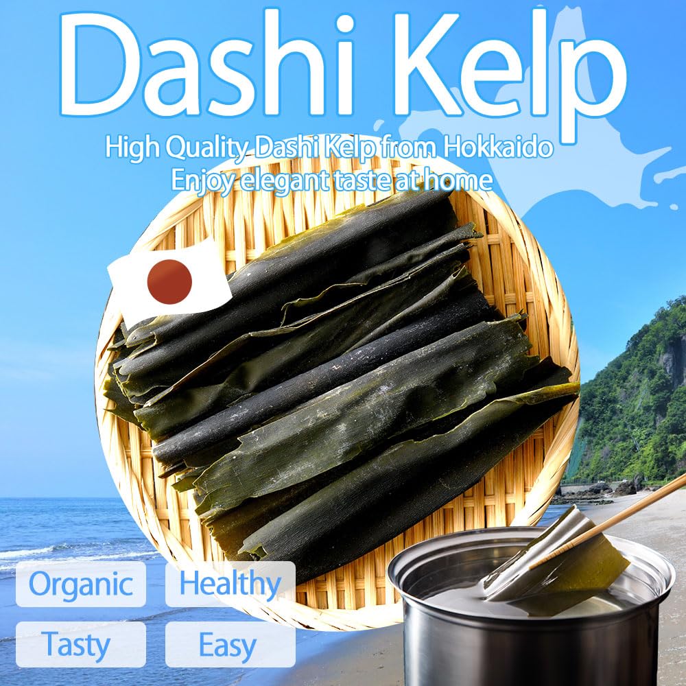 Bayu Store kombu sheets ready for dashi preparation