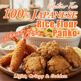 Bayu Store light crispy panko coating texture ideal for frying.