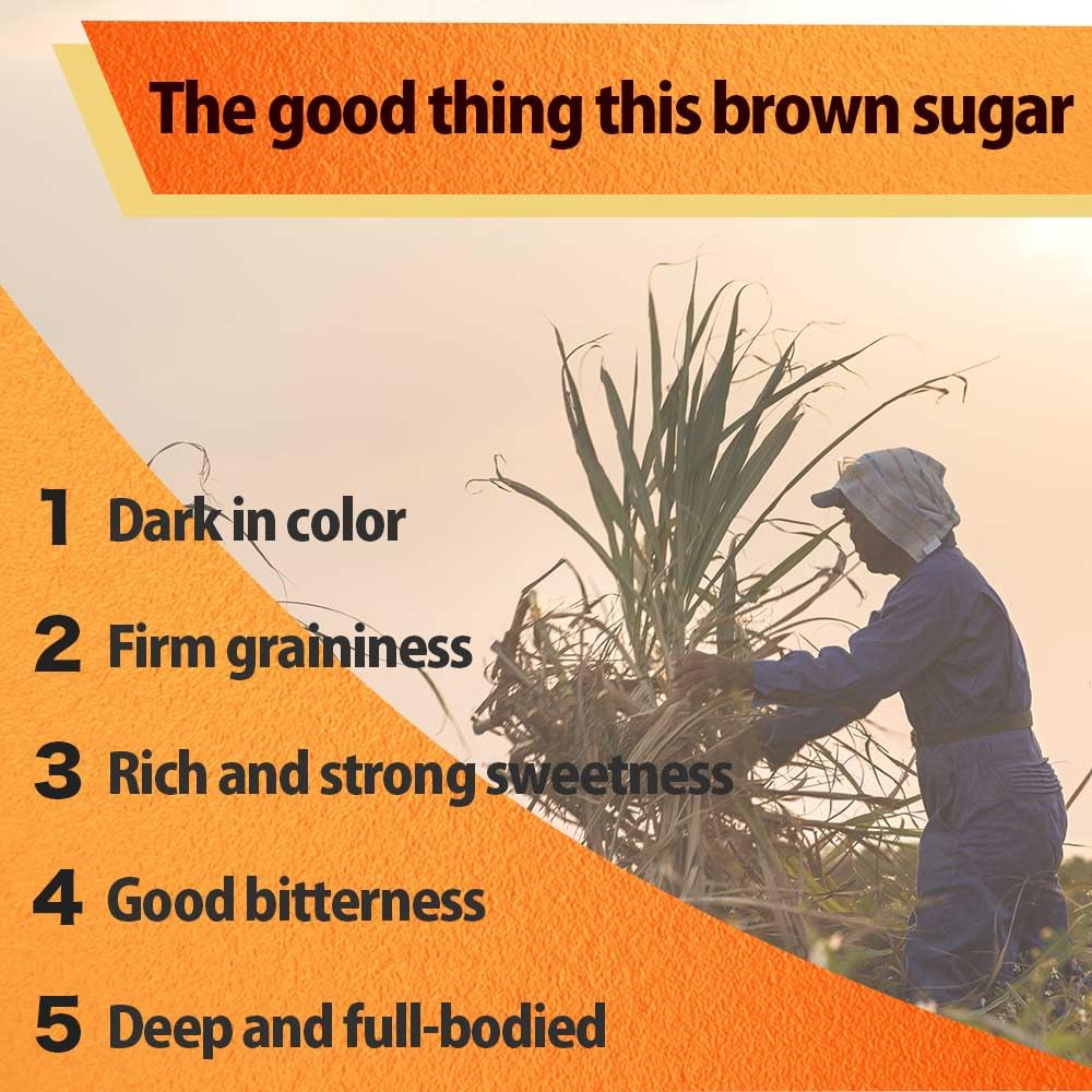 Scoop-ready BAYU STORE Okinawa Brown Sugar Powder dissolves into coffee with rich flavor