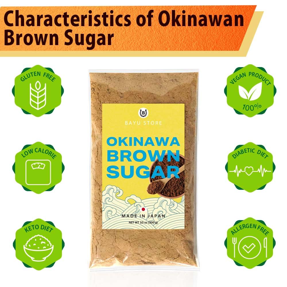 Dissolving BAYU STORE Okinawa Brown Sugar Powder in tea for smooth sweetness