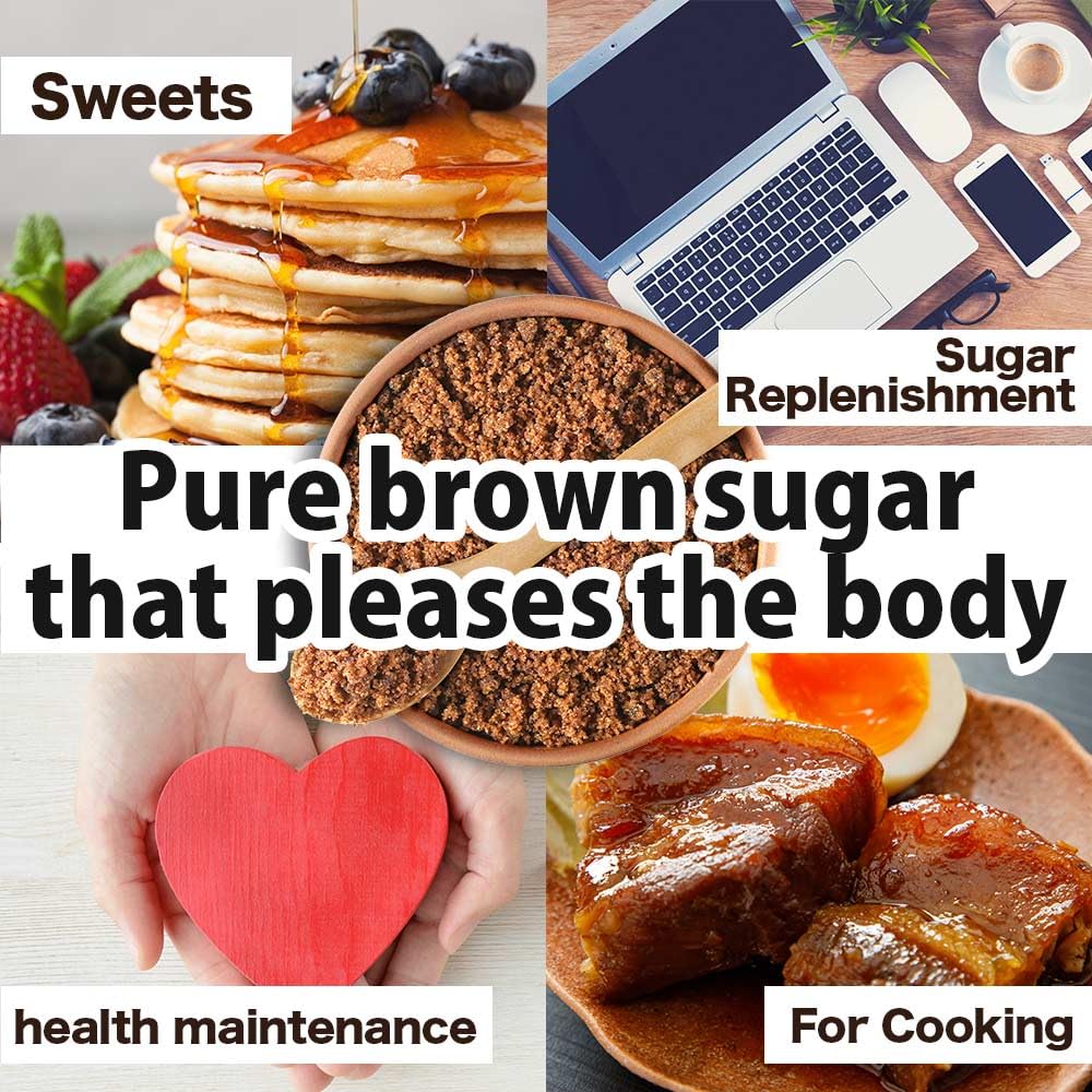 BAYU STORE Okinawa Brown Sugar Powder ideal for baking and dessert sweetening