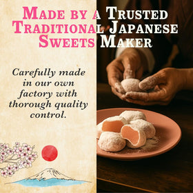 Bayu Store Sakura Mochi pairs perfectly with green tea or herbal blends.