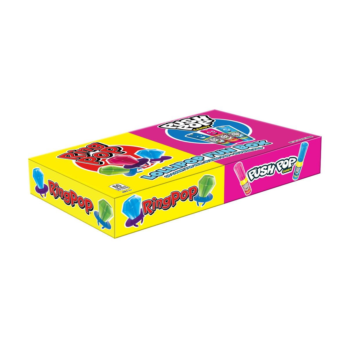 Shelf-stable Bazooka Candy Brands treats for family snacking.