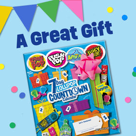 Bazooka Countdown Calendar party use shows it’s great for birthdays and group celebrations