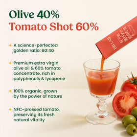 BB LAB Open-stick reveals the smooth olive oil and tomato liquid blend.